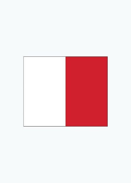 Seinvlag H - 75x90cm Spun-Poly